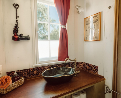 Tiny Ferienhaus Harry´s Cottage - Ansicht: Badezimmer