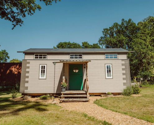 Tiny Ferienhaus Harry´s Cottage - Ansicht: Außenansicht